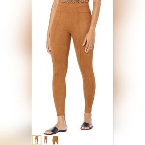 NWT Spanx Faux Leggings (large)